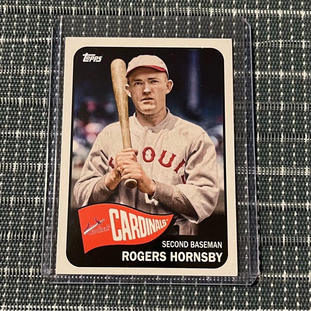 ⚾️ 2023 Topps Archives #127 Rogers Hornsby Baseball Sports Trading Card